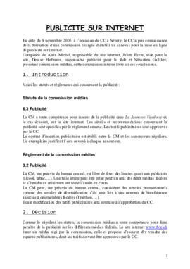 Tarification publicitaire, Comission médias