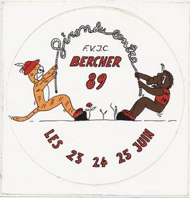 Autocollant, Giron du Centre, Bercher