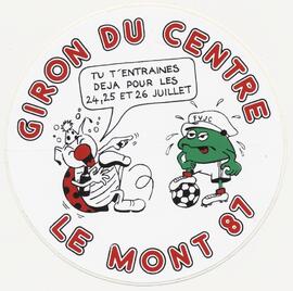 Autocollant, Giron du Centre, Le Mont-sur-Lausanne