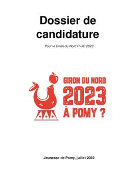 Dossier de Candidature, Pomy