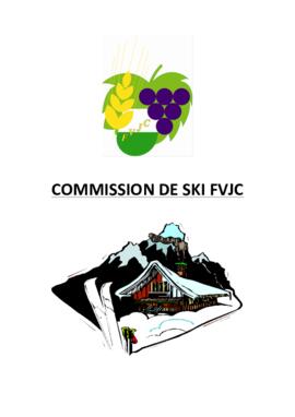 Cahier des charges, Commission Ski