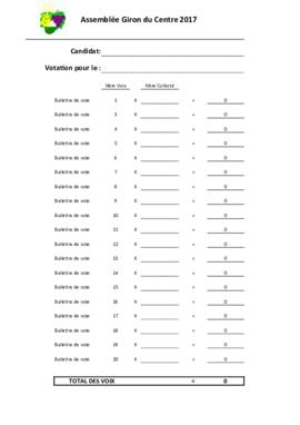 Canva, Assemblée Giron du Centre 2017
