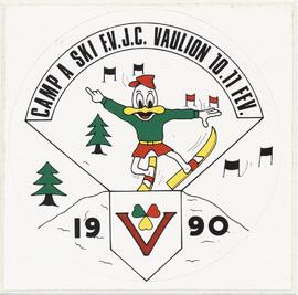 Autocollant, Camp de Ski, Vaulion