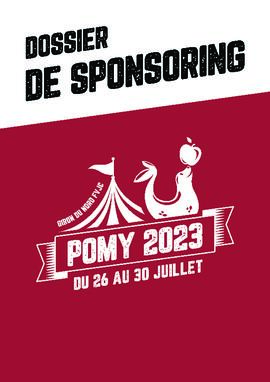 Dossier de sponsoring, Giron du Nord, Pomy 2023