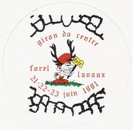 Autocollant, Giron du Centre, Forel (Lavaux)