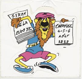 Autocollant, Giron de la Broye, Carrouge