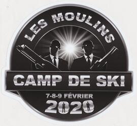Autocollant, Camp de Ski, Les Moulins