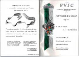 Livret de fête, Tir Cantonal & 75ème, Gilly