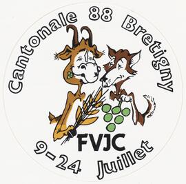 Autocollant, Cantonale, Bretigny