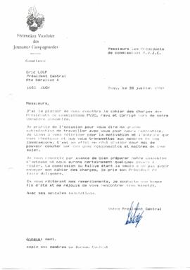 Cahiers des charges, Présidents de Commissions