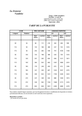 Tarification publicitaire, Comission médias