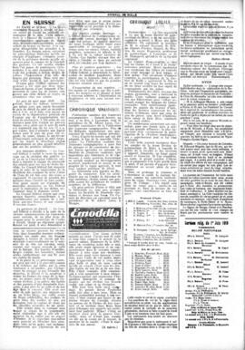 Journal de Rolle, Federation Vaudoise des Jeunesses campagnardes