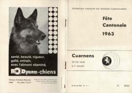 Livret de fête, Cantonale, Cuarnens