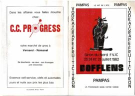 Livret de fête, Giron du Nord, Bofflens