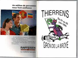 Livret de fête, Giron de la Broye, Thierrens