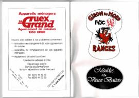 Livret de fête, Giron du Nord, Rances